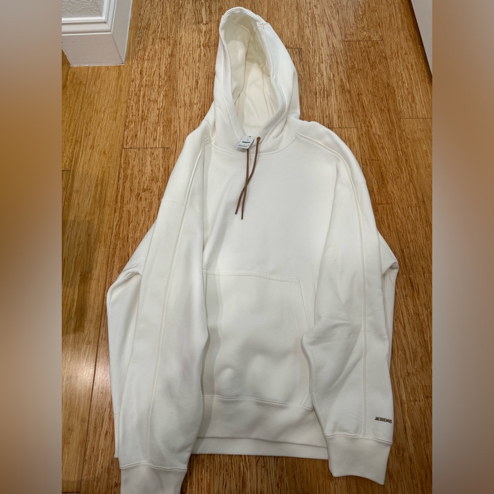 Nike x Jacquemus Le Hoodie Off White Pullover Jacket DR2065 133 Sz XXL NWOT